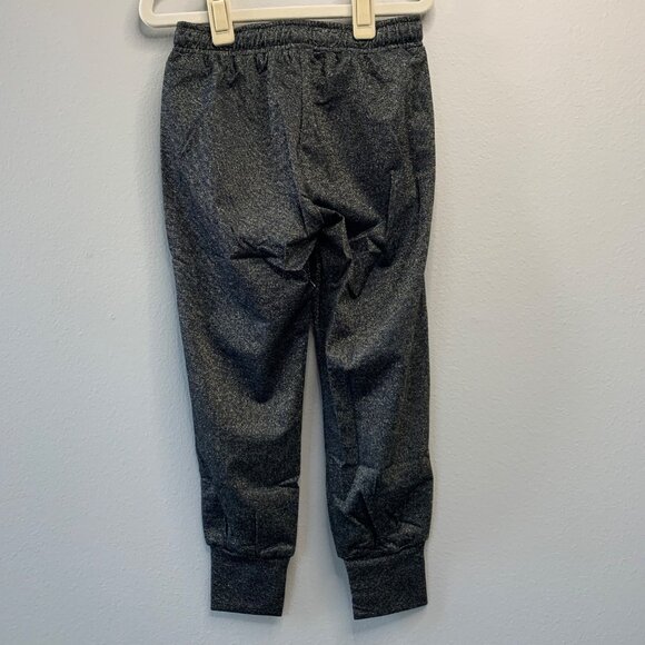 MIA JOY Charlie Joggers Girls 5 5T NEW Black Joyfolie Metallic Sweatpants NWT - Picture 4 of 5